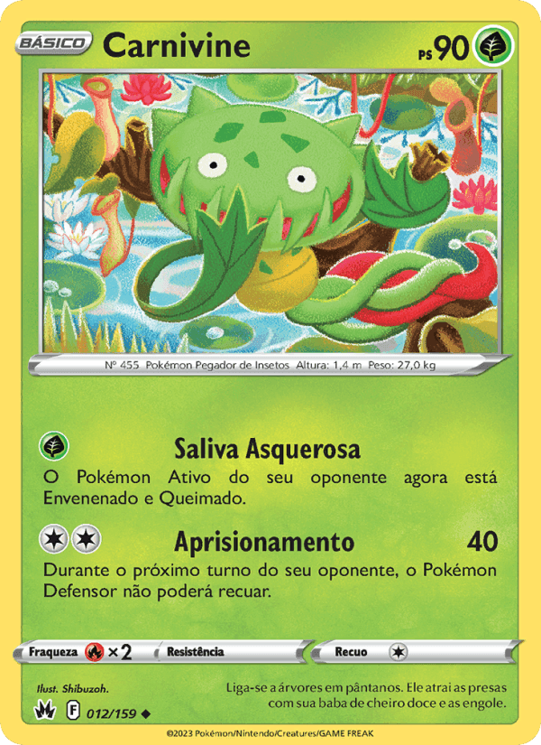 Carnivine, carta 012 de Realeza Absoluta