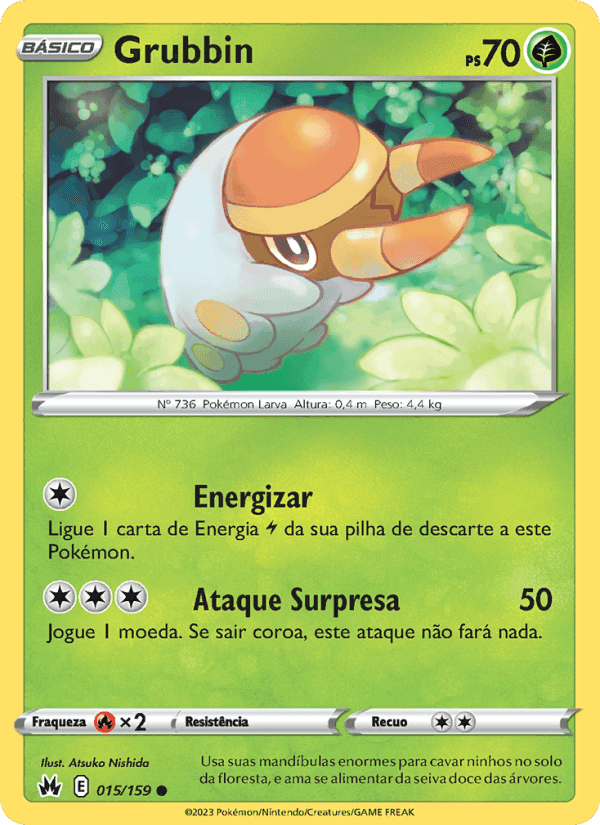 Grubbin, carta 015 de Realeza Absoluta