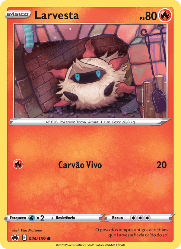 Larvesta, carta 024 de Realeza Absoluta