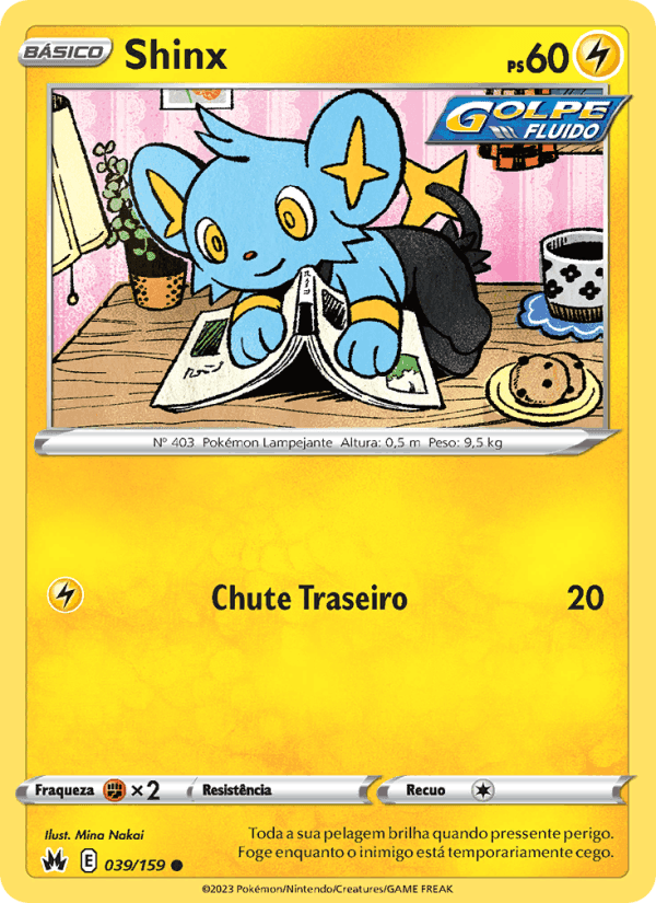 Shinx, carta 039 di Realeza Absoluta