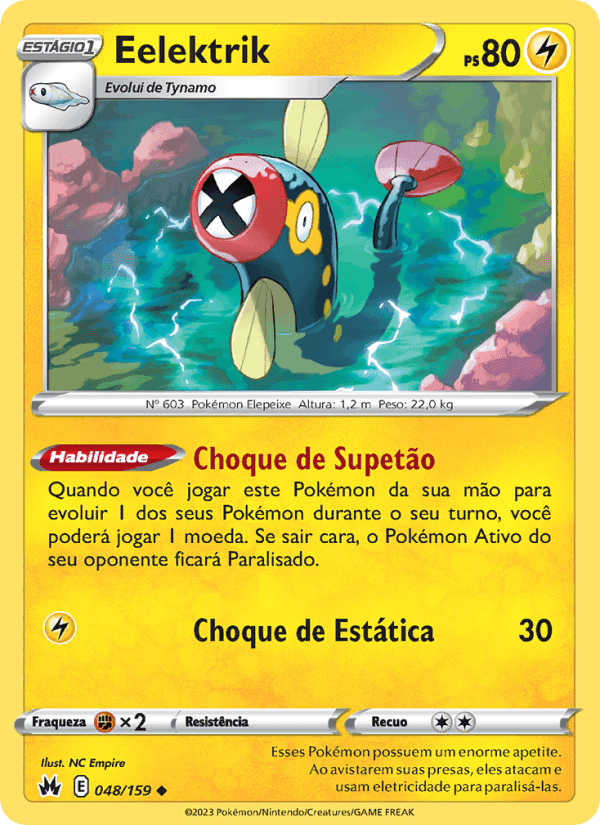Eelektrik, card 048 from Realeza Absoluta