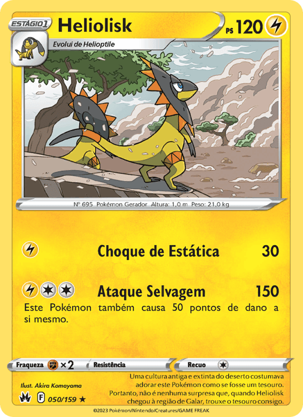 Heliolisk, carta 050 de Realeza Absoluta