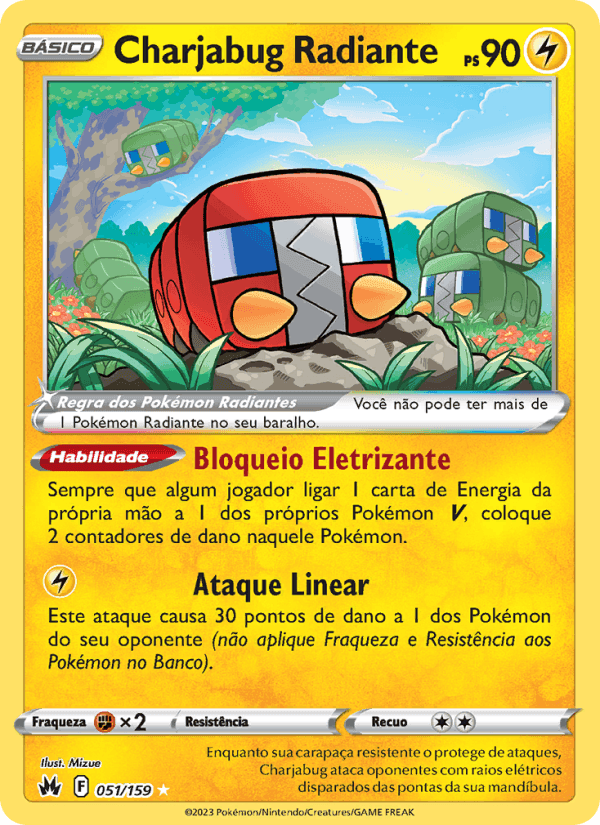 Charjabug Radiante, carta 051 de Realeza Absoluta