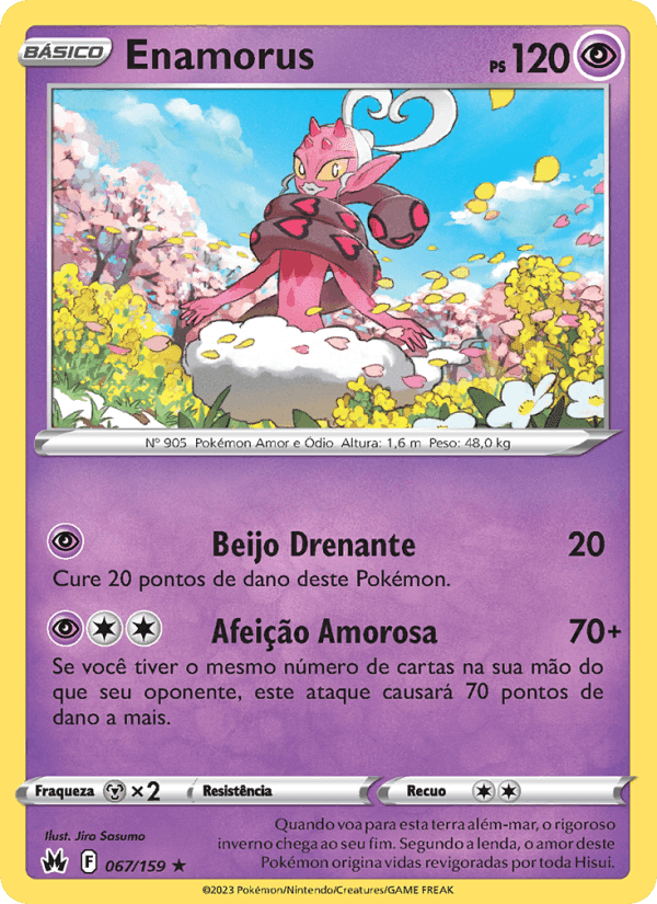 Enamorus, carta 067 de Realeza Absoluta