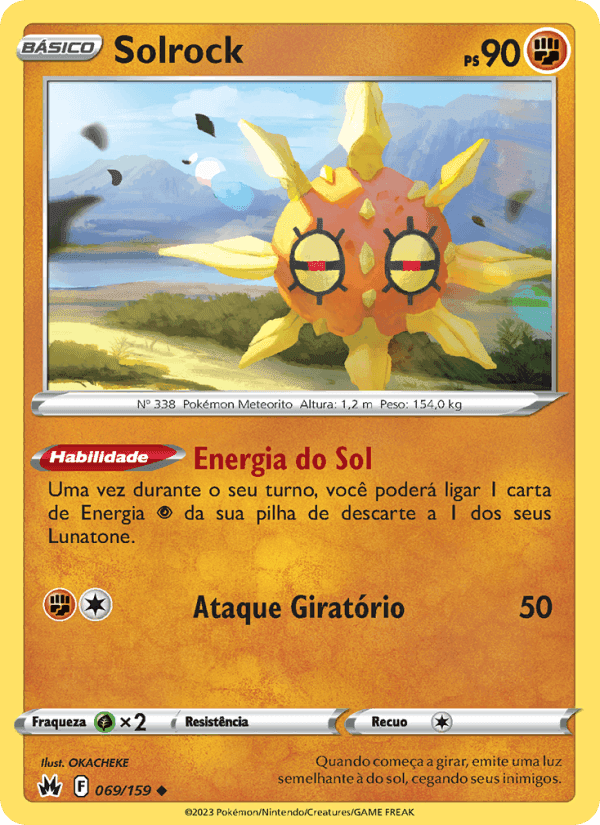 Solrock, carta 069 de Realeza Absoluta