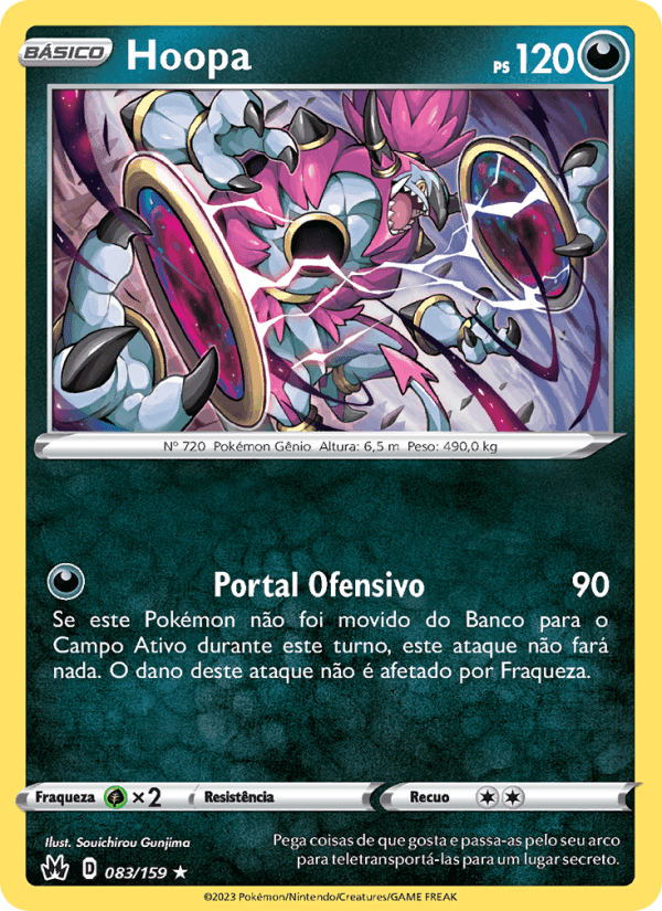 Hoopa, card 083 from Realeza Absoluta