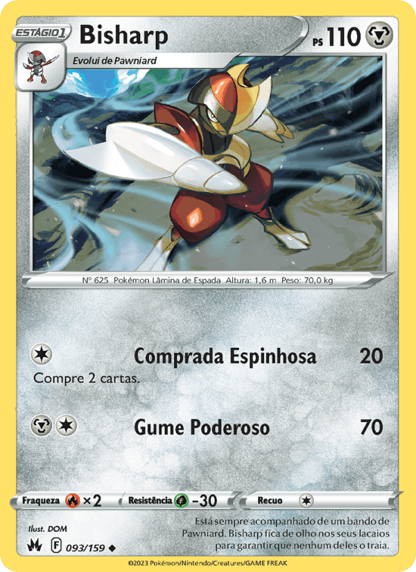 Bisharp, carta 093 de Realeza Absoluta