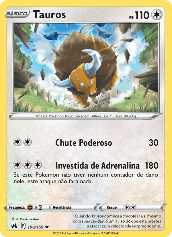 Tauros, carta 106 de Realeza Absoluta