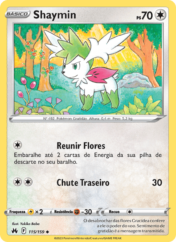 Shaymin, carta 115 de Realeza Absoluta
