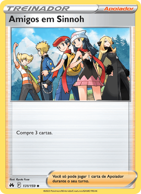 Amigos em Sinnoh, carta 131 de Realeza Absoluta