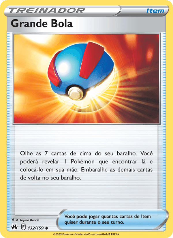 Grande Bola, carta 132 de Realeza Absoluta