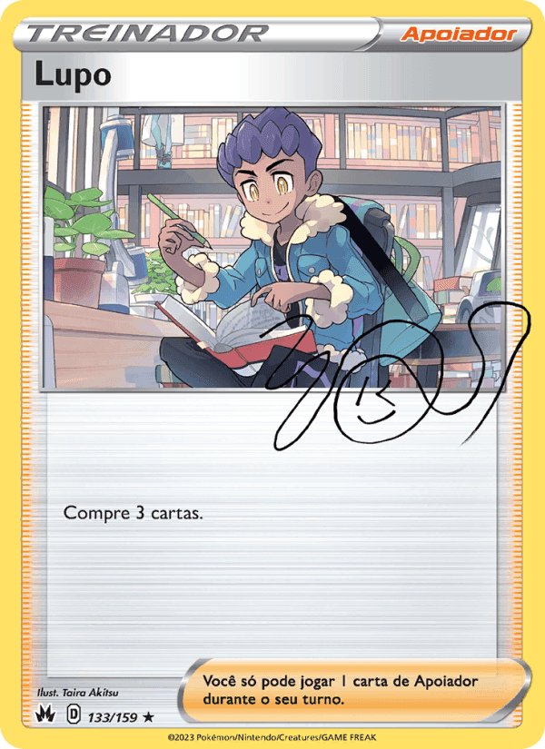 Lupo, card 133 from Realeza Absoluta