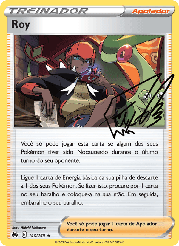 Roy, card 140 from Realeza Absoluta