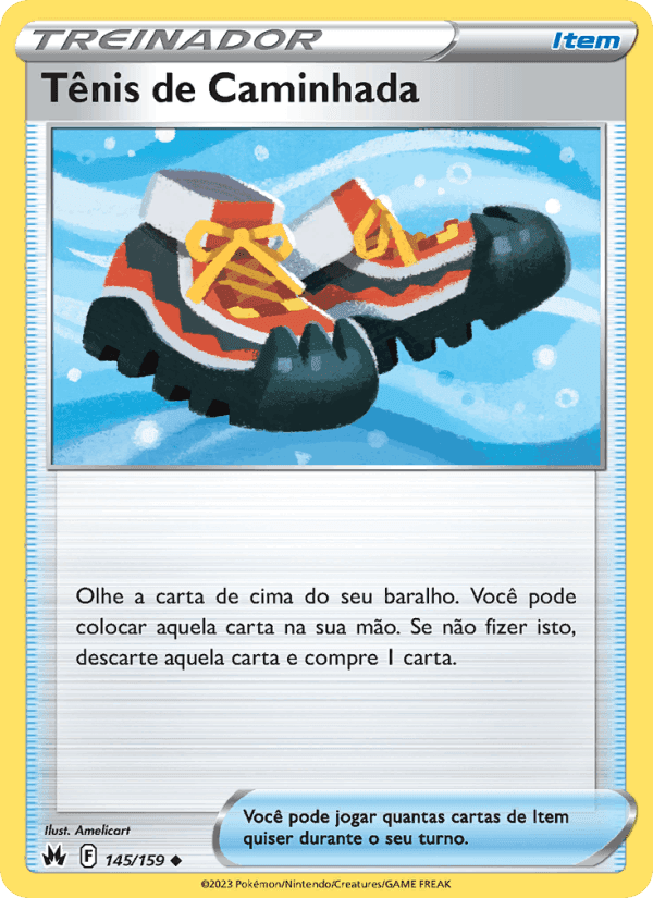 Tênis de Caminhada, carte 145 de Realeza Absoluta