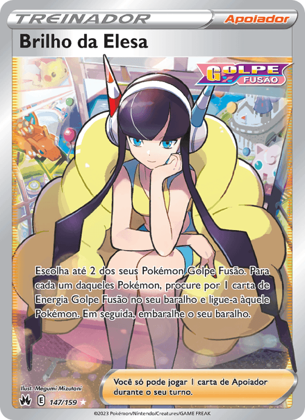 Brilho da Elesa, card 147 from Realeza Absoluta