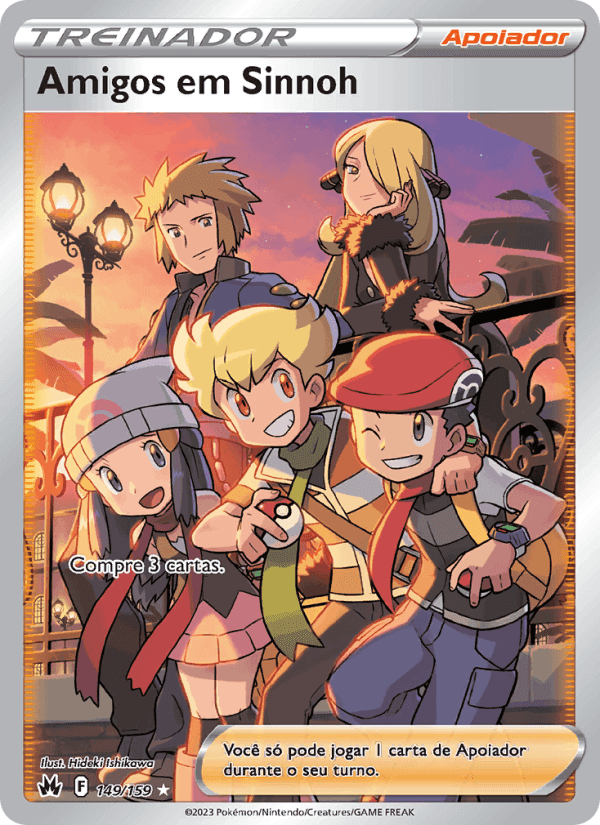 Amigos em Sinnoh, carta 149 de Realeza Absoluta