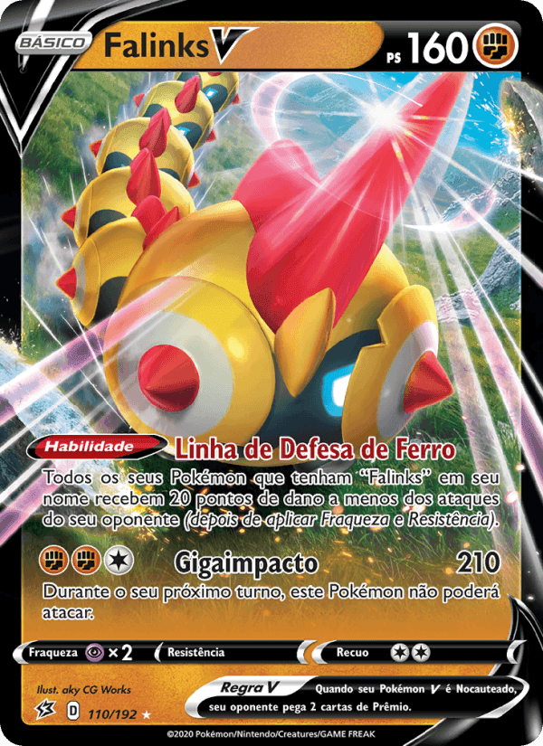 Falinks V, card 110 from Rixa Rebelde
