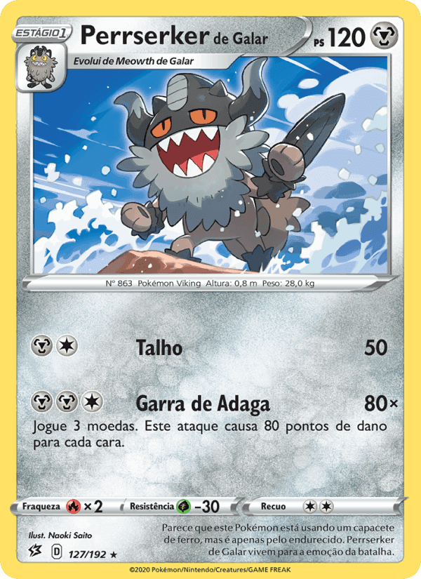 Perrserker de Galar, carta 127 de Rixa Rebelde