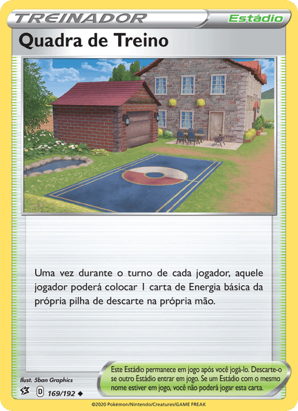 Quadra de Treino, carta 169 di Rixa Rebelde