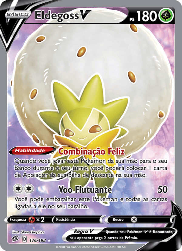 Eldegoss V, carta 176 di Rixa Rebelde
