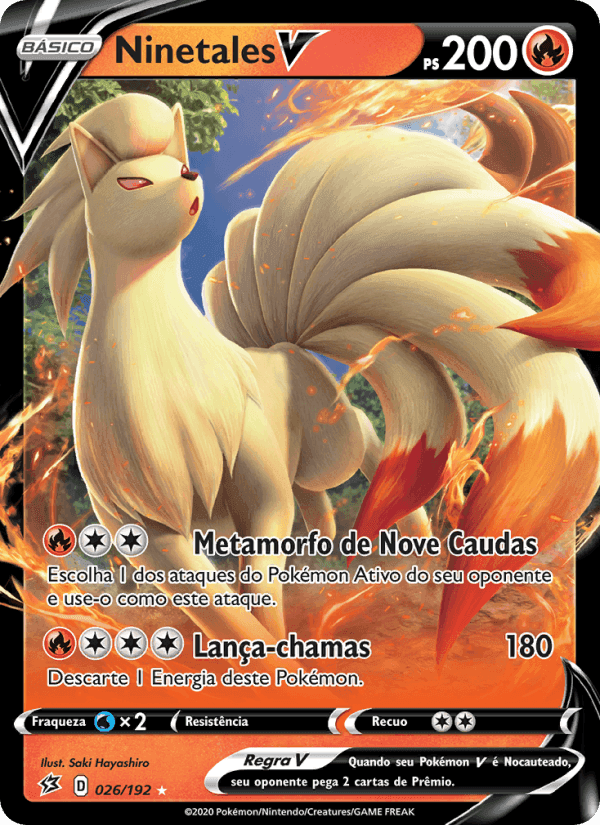 Ninetales V, carta 26 de Rixa Rebelde