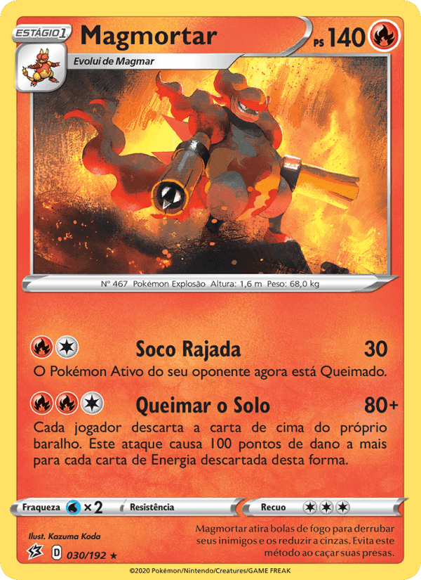 Rixa Rebelde の 30 番、Magmortar