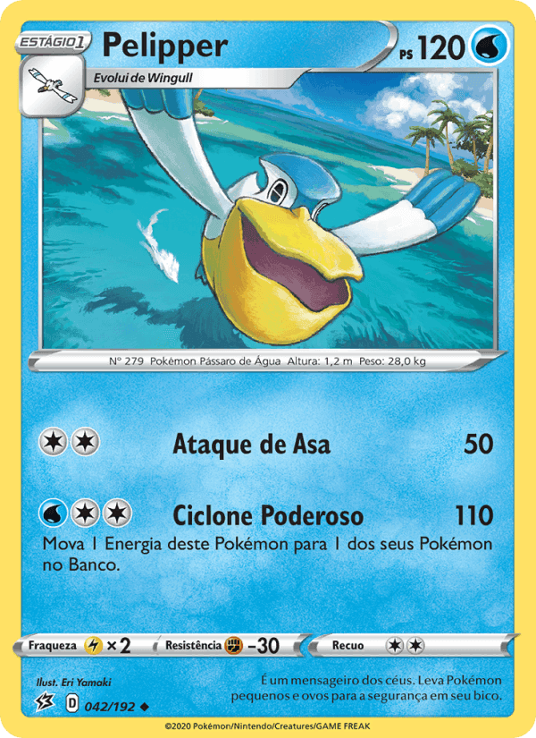 Pelipper, carta 42 de Rixa Rebelde