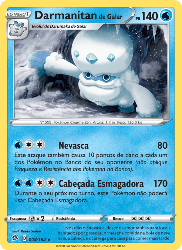 Darmanitan de Galar, carta 48 de Rixa Rebelde