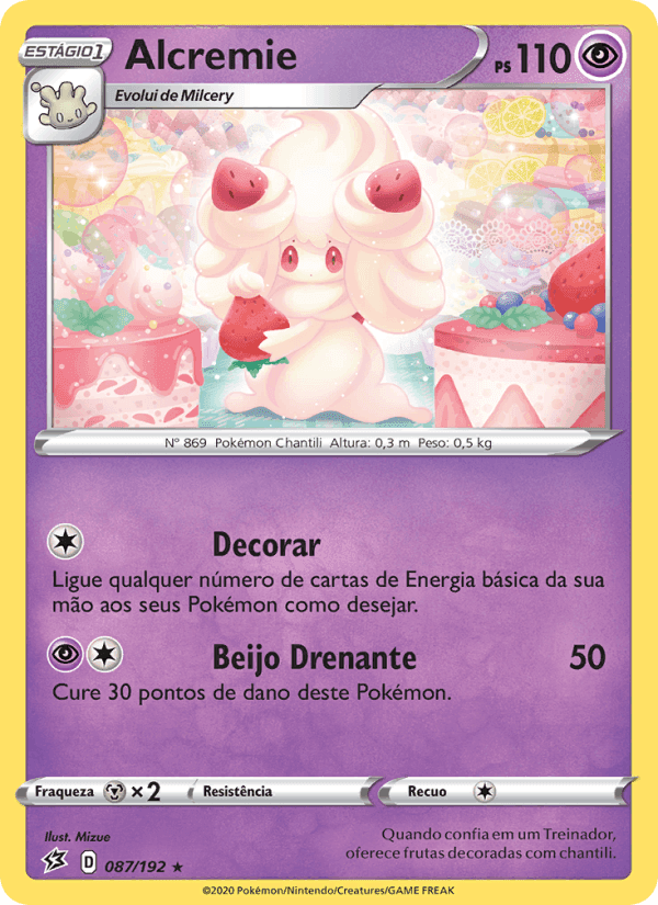 Alcremie, carta 87 de Rixa Rebelde