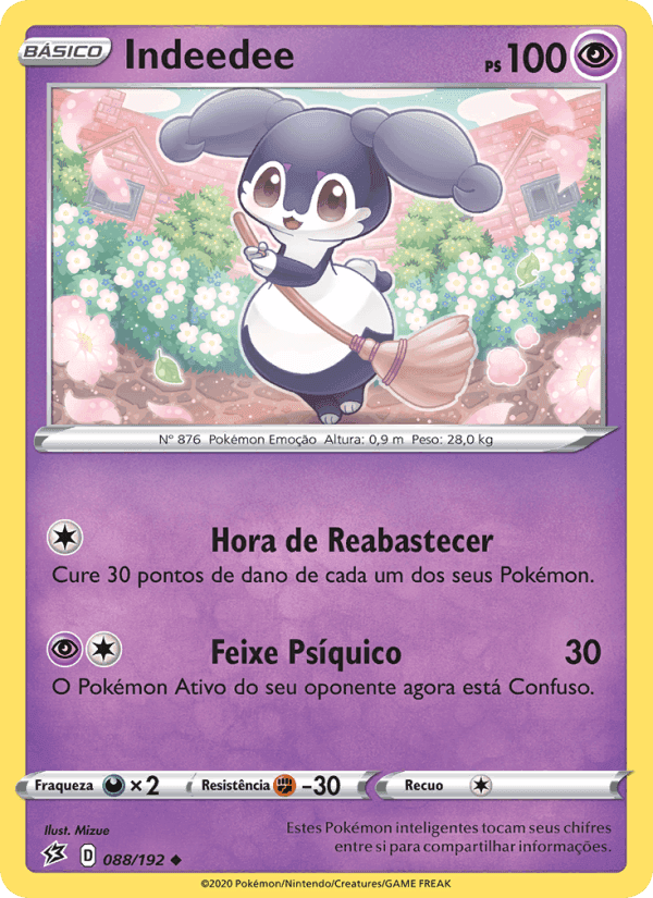 Indeedee, card 88 from Rixa Rebelde