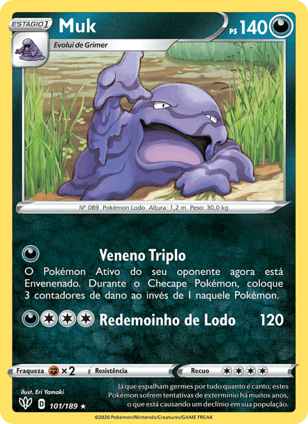 Muk, carta 101 de Escuridão Incandescente