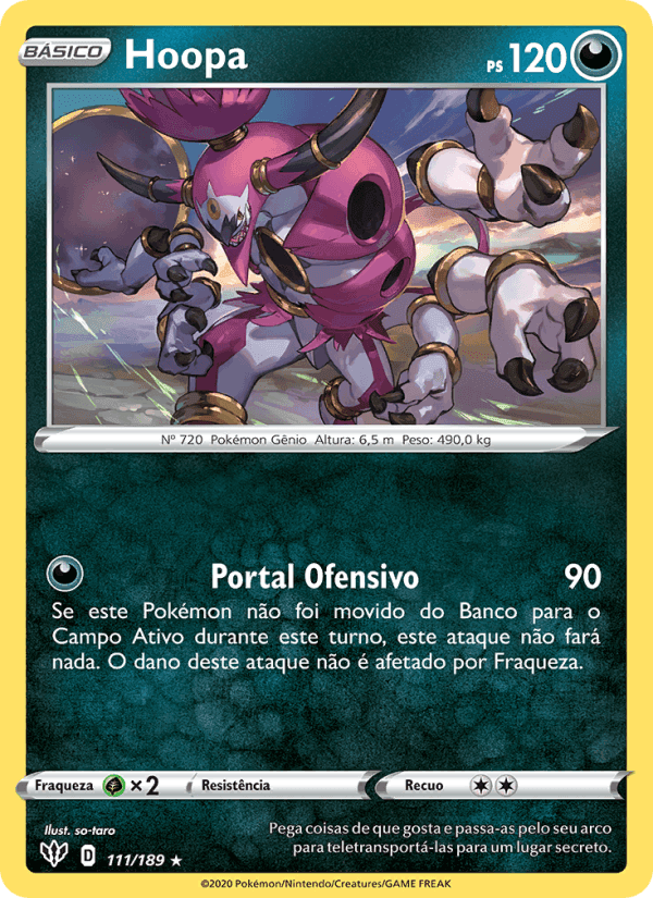 Escuridão Incandescente の 111 番、Hoopa