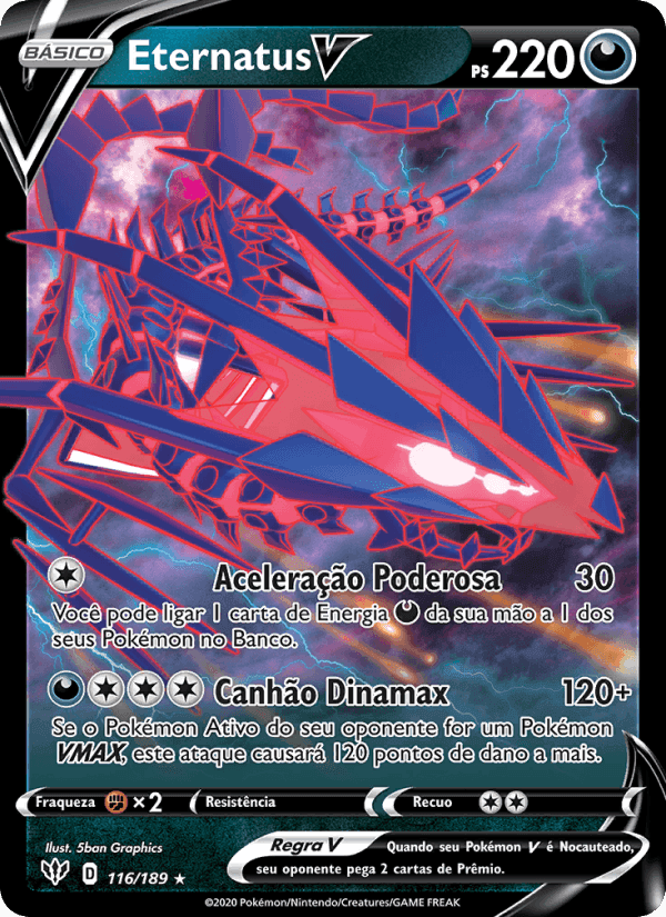 Eternatus V, carta 116 de Escuridão Incandescente