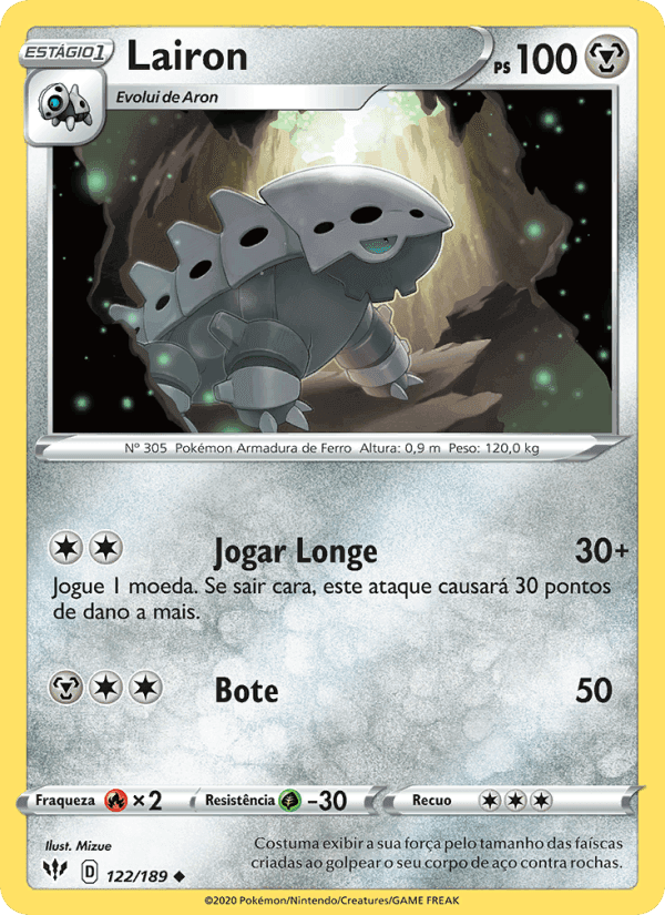 Lairon, card 122 from Escuridão Incandescente