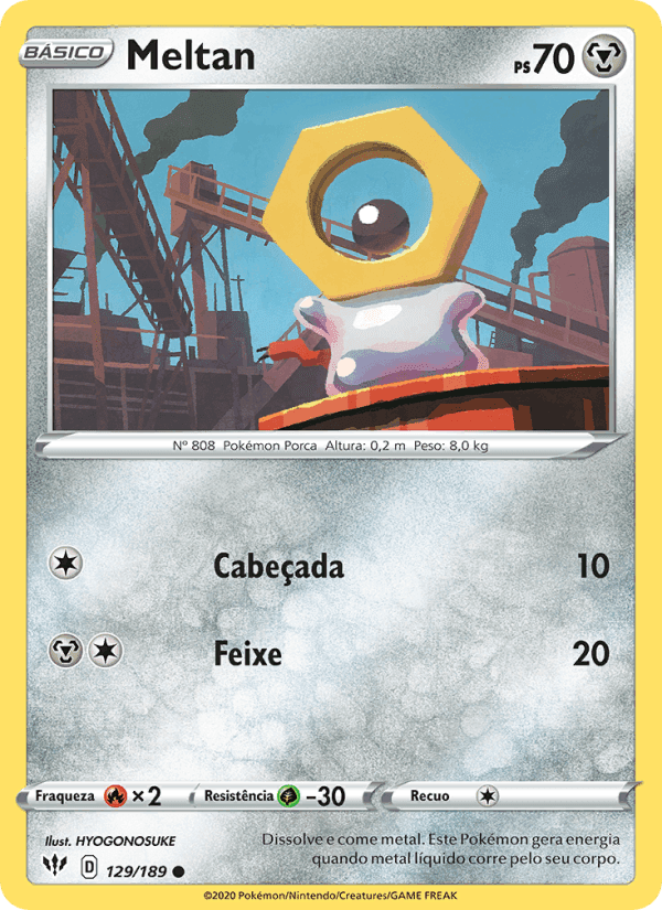 Meltan, carta 129 de Escuridão Incandescente