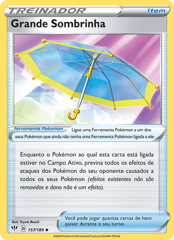 Grande Sombrinha, carta 157 di Escuridão Incandescente