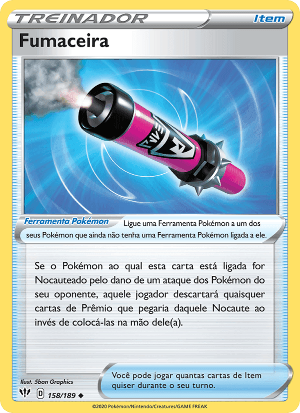 Fumaceira, carta 158 de Escuridão Incandescente