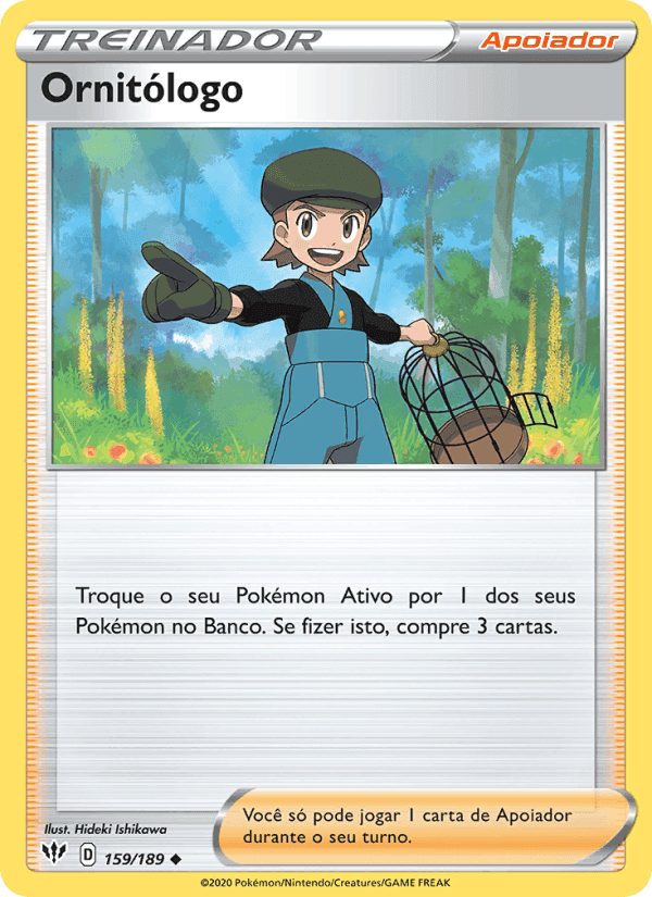 Ornitólogo, card 159 from Escuridão Incandescente