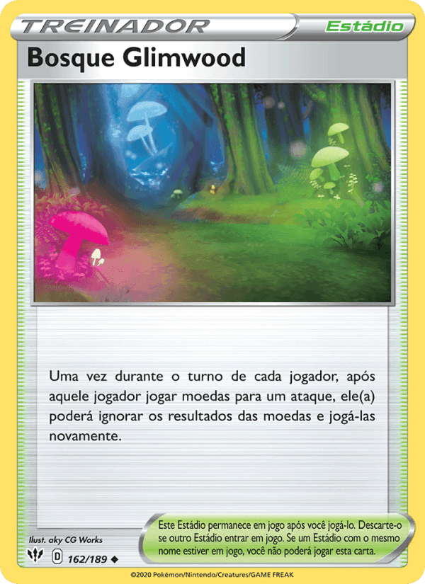 Bosque Glimwood, carta 162 de Escuridão Incandescente