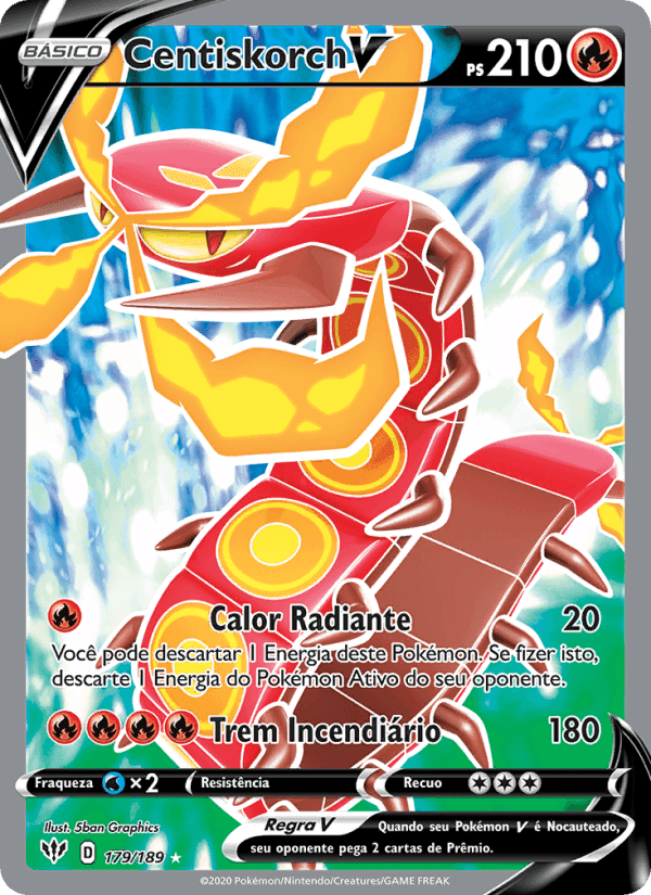 Centiskorch V, carta 179 de Escuridão Incandescente