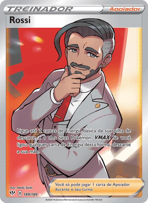 Rossi, card 189 from Escuridão Incandescente