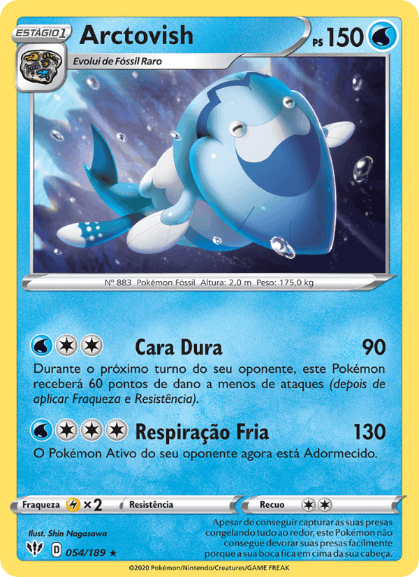 Arctovish, carta 54 de Escuridão Incandescente