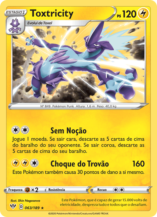 Toxtricity, carta 63 di Escuridão Incandescente