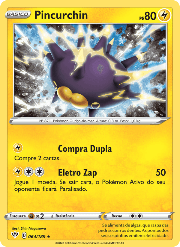 Pincurchin, carta 64 de Escuridão Incandescente