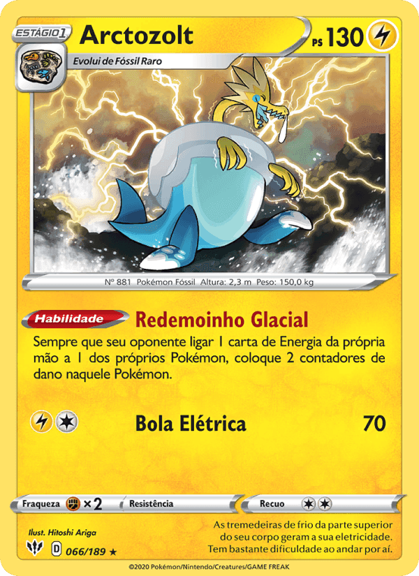 Arctozolt, carte 66 de Escuridão Incandescente