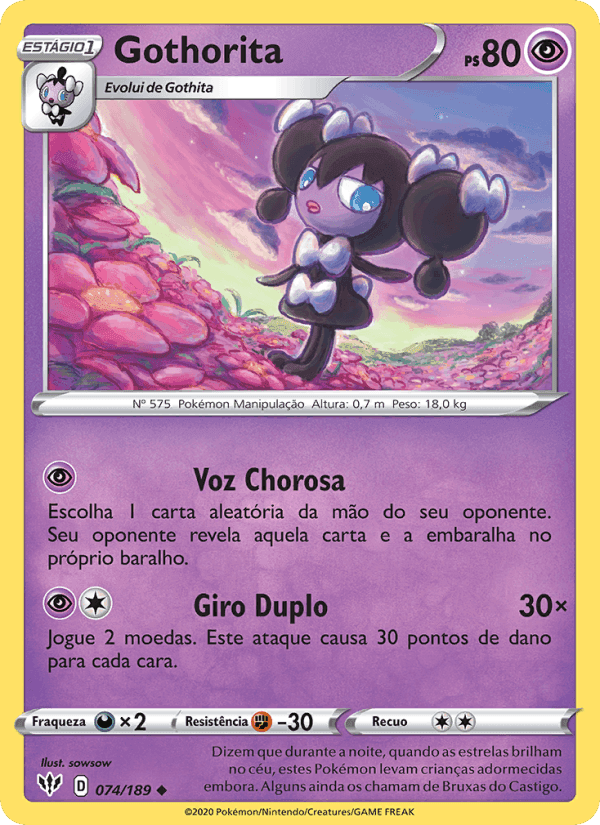 Gothorita, carta 74 de Escuridão Incandescente