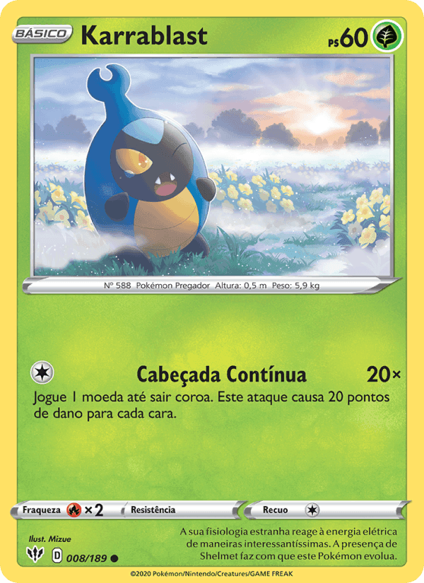 Karrablast, carte 8 de Escuridão Incandescente