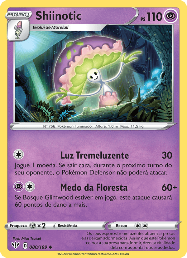 Shiinotic, carta 80 de Escuridão Incandescente