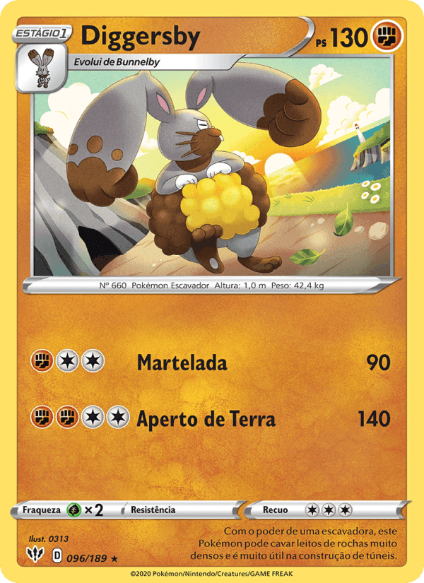 Diggersby, carta 96 di Escuridão Incandescente