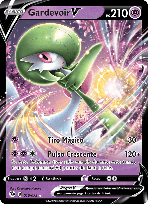 Gardevoir V, carta 16 di Caminho do Campeão